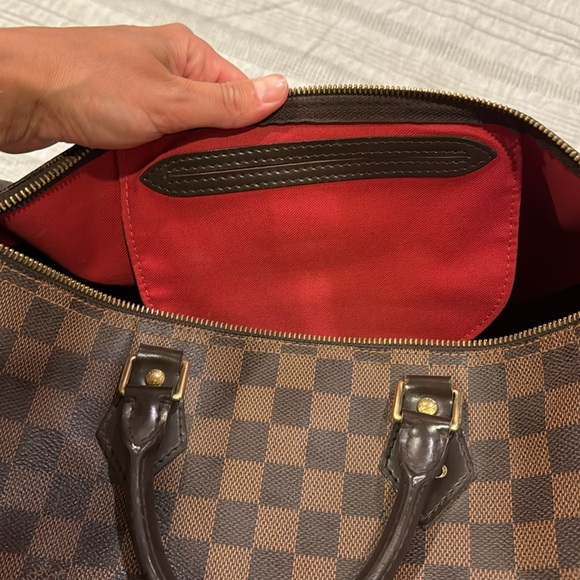 Louis Vuitton speedy 35 damier ebene - Picture 7 of 11